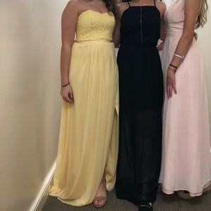 Yellow David’s Bridal Dress